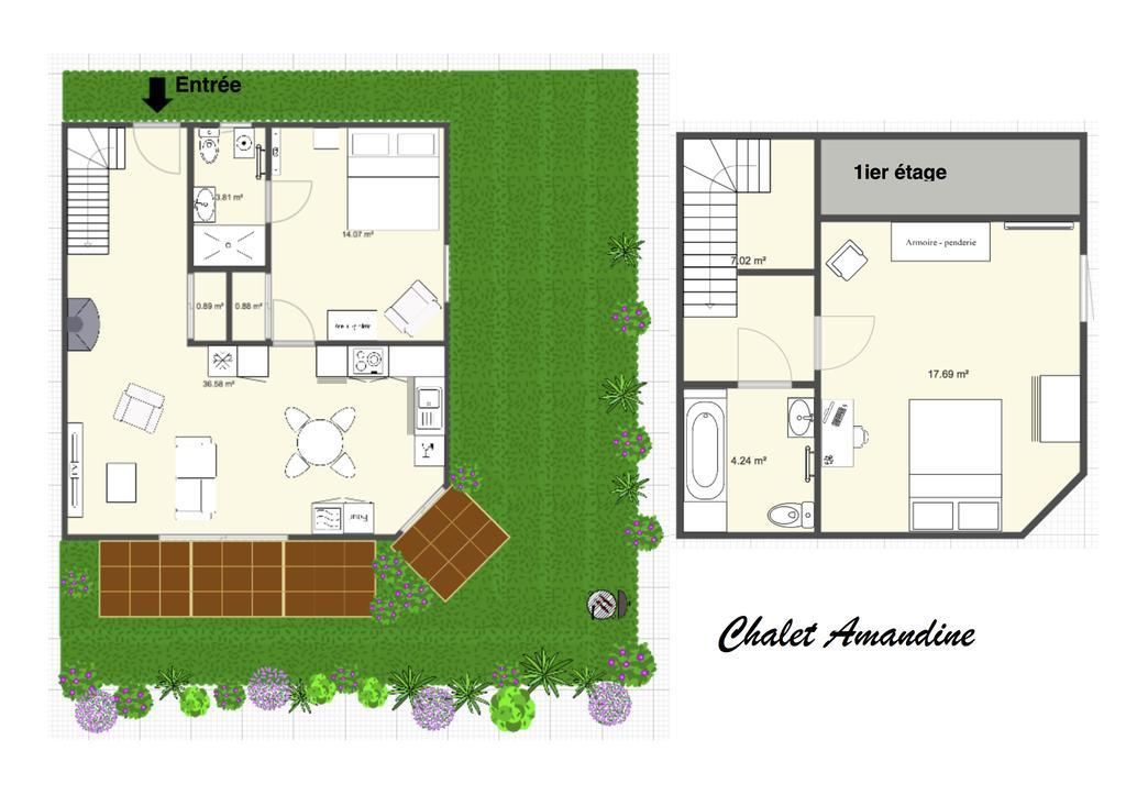 Le Chalet D'Heidi بور سان موريس المظهر الخارجي الصورة
